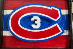 Montreal Canadiens Relief Carving  - John Donaldson